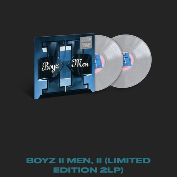 Boyz II Men II 2-LP ~ Ltd Ed Colored Vinyl (Gray) ~ New/Sealed! - Picture 2 of 4